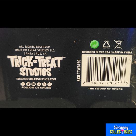 Thundercats Sword of Omens Trick or Treat Studios Light Up Prop Replica