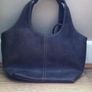 NINE WEST Brown/Cream Leaf Print Bag with Mirror Image 2