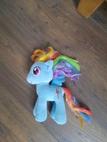 Little pony Rainbow Dash plush toy
