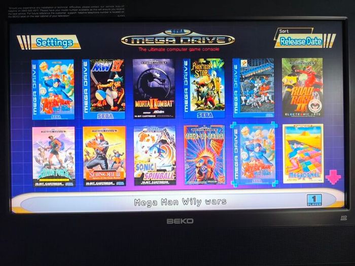 Sega Mega Drive Mini with 150 games