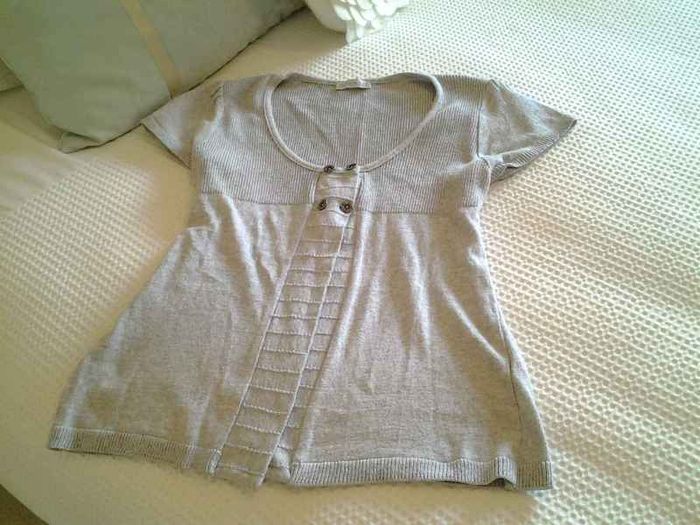 Grey Gossip Cardigan - Size 14