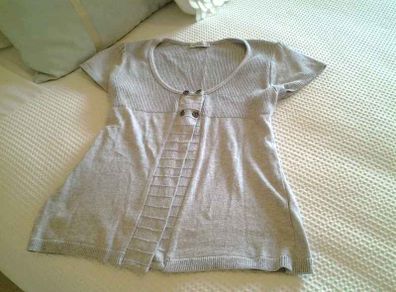 Grey Gossip Cardigan - Size 14