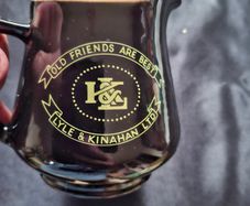 Rare Irish Wade Pub Jug for Lyle and Kinahan Belfast Old Friends Are Best, marked on base porcelain by Wade Ulster ltd co Armagh NI,  A Very Rare Pub Jug