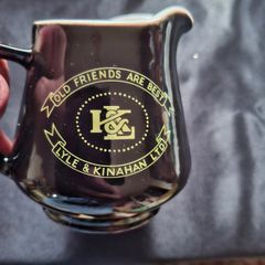 Rare Irish Wade Pub Jug for Lyle and Kinahan Belfast Old Friends Are Best, marked on base porcelain by Wade Ulster ltd co Armagh NI,  A Very Rare Pub Jug