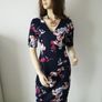 dress with short sleeves, size 12 Image 2