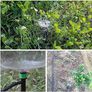 NEW SALE | 100pcs Irrigation Drippers Drip Emitters, 360 Degree Adjustable Irrigation Drip Drippers Fits 1/4 (4-6mm) Irrigation Tube, for Water Flow Irrigation System Image 4