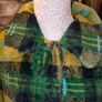 Winter Plush Faux fur plaid coat Postage included Image 6