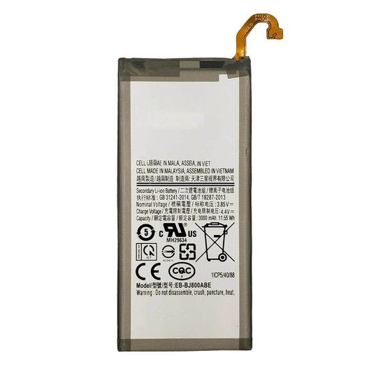 Replacement Battery For Samsung Galaxy J6 2018 Battery 3000mAh EB-BJ800ABE New - FHT023SMB