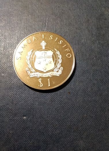 Coins Western   Samoa  Proof Silver Coin