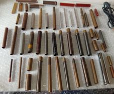 Vintage Split Cane Fishing Rod Building Spare Parts Lot 2 Of 2 As Seen
