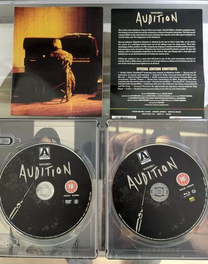 Audition steelbook Arrow Video