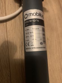 Tubular motor 10Nm