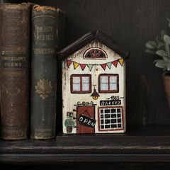 handcrafted tiny wooden house!
