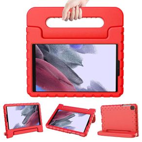 For Samsung Galaxy Tab A7 Lite Kids Case Shockproof Cover With Stand - Red