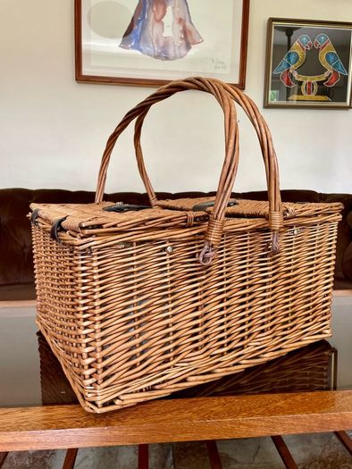 Forest Walk Wicker Picnic Basket