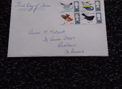 Great Britain Covers : First Day of Issue 1966 -  British Wild Birds
