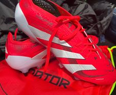Red adidas predator elite fg