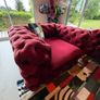 Kare Design Chesterfield sofa and two armchairs in velvet Image 3
