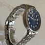 Citizen Eco Drive Watch Blue Day Date with Bracelet E100-S001676 Mens wr100 Image 2