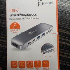J5 Macbook USB C Ultradrive Mini Dock