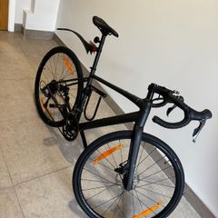 Trek Domane AL 2 Disc Road Bike + Accessories + Lock and Keys