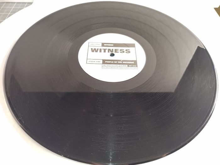 Witness - People Of The Universe - Temple Theatre / Crypt Dublin Classic! EXCELLENT Condition!!