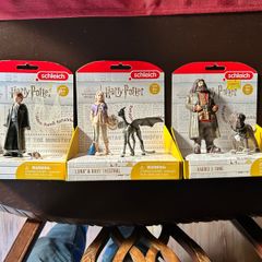 3 schleich harry potter figures