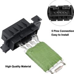 Car Heater Motor Fan Blower Resistor for Vauxhall Corsa D E Adam Fiat Grande Punto Doblo Ducato Fiorino Qubo Alfa Romeo Mito 13248240 77364061