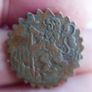 Rare 1680 Netherlands Holland VOC 1 Duit Singing Lion Copper Coin Image 3