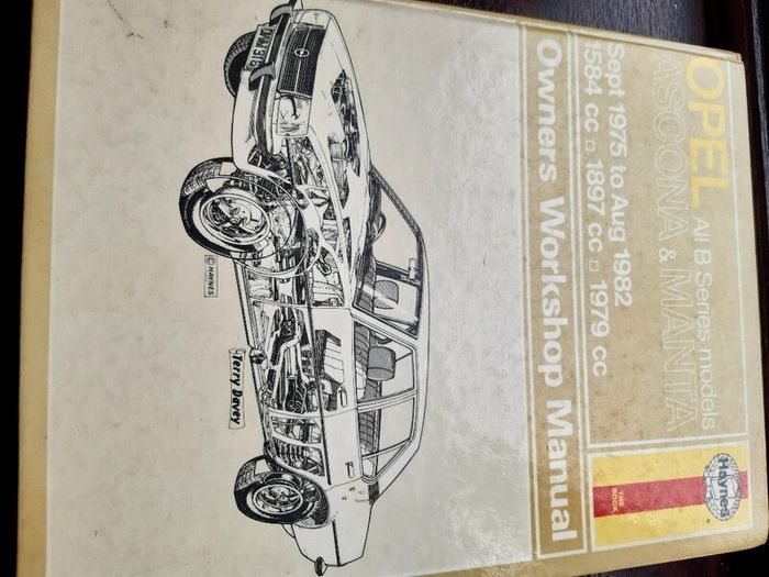 Opel Manta/Ascona Manual