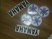 Yamaha motorcycle decals / stickers