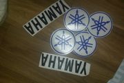 Yamaha motorcycle decals / stickers