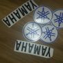 Yamaha motorcycle decals / stickers Image 2