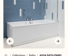 Niko bath front panel - AFP17