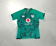Player Issue Ireland (XL) Rugby Jersey Test Shirt IRFU Eire Irish Canterbury Green GPS World Cup St Patricks Day Paddys Day Extra