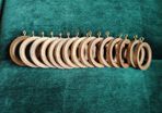 Wooden Curtain Pole Rings / Metal Curtain Pole Rings