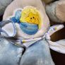 Baby Tugs Blue Bear HTF Carebear Kenner American Greetings Corporation AGC 1983 Plush Teddy 12inch Large Vintage Image 2