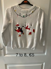 Girls Christmas jumper