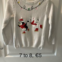 Girls Christmas jumper