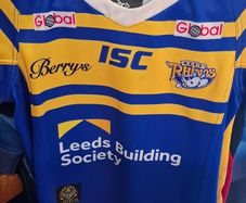 Leeds Rhinos ISC Rugby League Jersey (Youths 5-6 Years) FREE POST