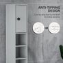 Slim Bathroom Cabinet 180cm Image 6