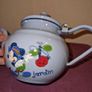 Disneyland Paris blue French Enamel Teapot Minnie Mouse exclusive Paris Image 3