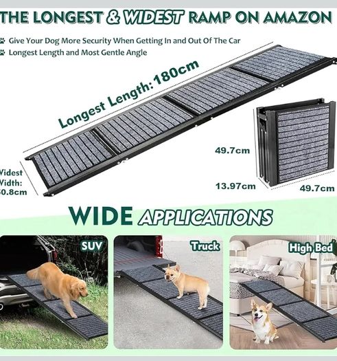 Folding dogs ramp