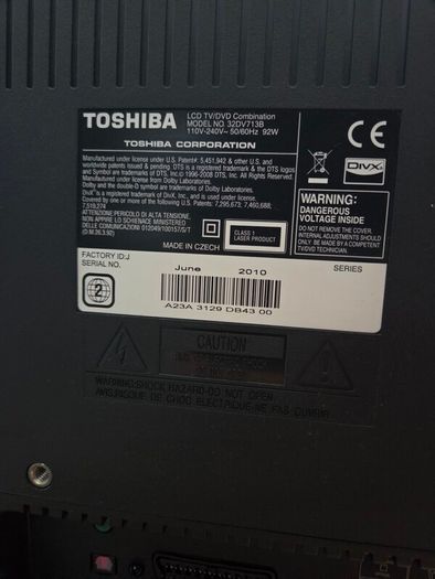 32" Lcd Tv/dvd Player Combo
