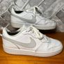Nike Court Borough Ladies Leather Trainers UK5.5 EUR38.5 All White Image 3