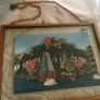 Hanging Chain Picture Frames 3-Set       -  Floating Vintage style Image 4