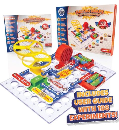 Science Kidz Electro Snaps Plug & Play Electronics Set