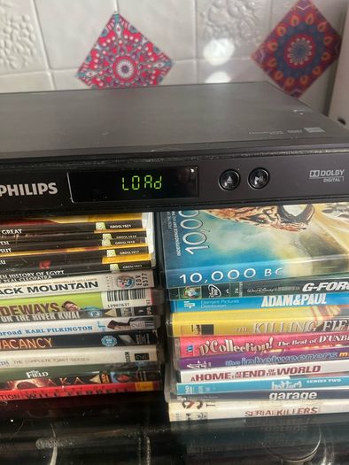 Phillips DVD player plus DVDs