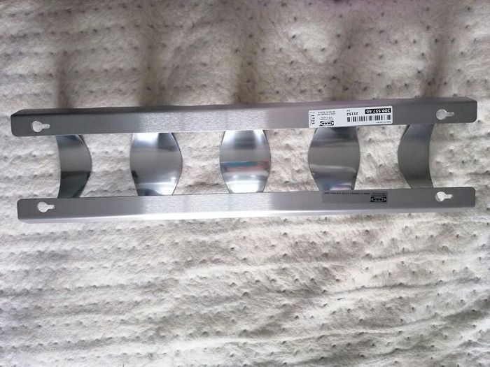 Stainless steel IKEA wine holder