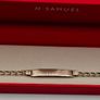 Preloved 9ct yellow gold identity bracelet Image 2